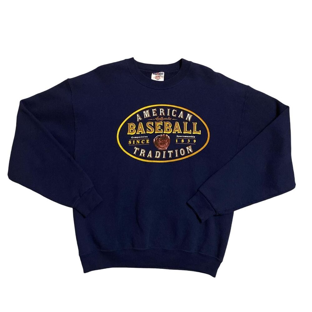 Retro baseball crewneck